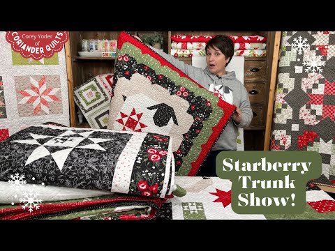 A Very Merry Holiday Trunk Show of Quilts!