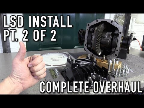240SX Rear End Rebuild Part 2.5: Installing A Limited Slip Differential (Complete Overhaul 2 of 2)