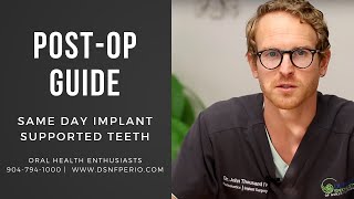 Download Lagu Post-operative Guide to Same-Day Implant Supported Teeth Thumbnail