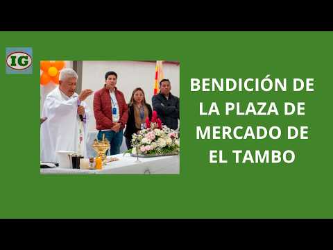 Inauguración de la plaza de mercado de El Tambo, Nariño