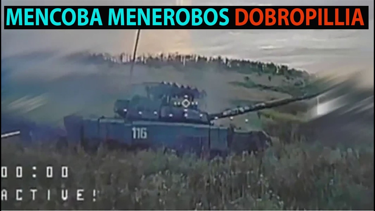 Lagi-Lagi Maju Rombongan, Lapis Baja Rusia Kembali Dibantai Drone Ukraina
