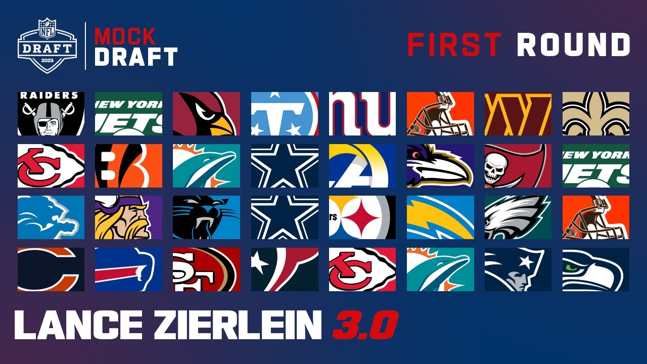 Lance Zierlein's Full Mock Draft 3.0 | Mock Draft Live
