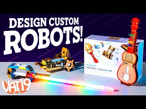 This Is How You Make A Light Saber, an RC Car, and a Custom Robot! | A.T. #153