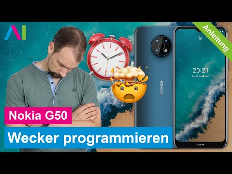 Nokia G50 - Wecker programmieren • 📱 • ⏰ • 🛌 • Anleitung | Tutorial