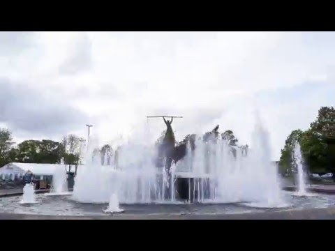 Hyperlapse Hvalfangst Monumentet Sandefjord Norway, test