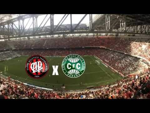 Atlético PR 2 x 0 Coritiba Gols da final do paranaense 2018 (08/04/2018)