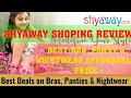 Comfortable Bra Penty Buy Two Get Three Bra Free Buy Two Get Three Panties Free Shyaway Review
