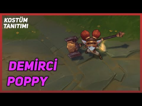 Blacksmith Poppy (Skin Preview) League of Legends