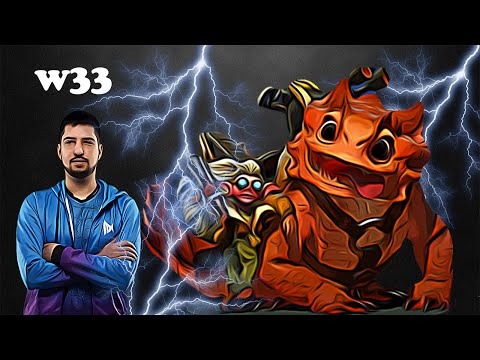 w33 - Snapfire Midlane | vs Mind Control Doom | Dota 2 7.27d Gameplay