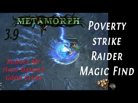 [PATH OF EXILE]3.9 The budget MFer, Poverty strike raider!