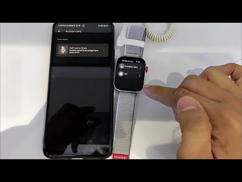 NFC function on Huawei Watch Fit 3 (adding access card to watch fit 3)