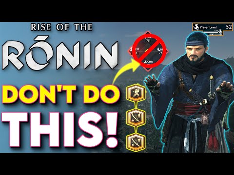 10 MAJOR MISTAKES To Avoid In Rise of the Ronin! - (Ronin Tips and Tricks)
