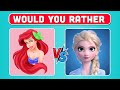 Would You Rather Disney Princess Edition | Disney Quiz Challenge
