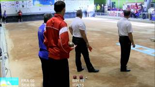 preview picture of video 'Finale Tir de précision, Sport Boules, Euro Koper 2014'