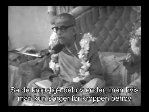 Prabhupada 0934 De tager ikke højde for sjælens nødvendighed  Det er en tåbelig civilisation