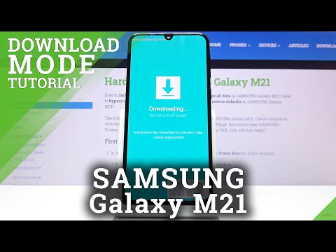 Download Mode in SAMSUNG Galaxy M21 – Odin Mode / Flash Mode