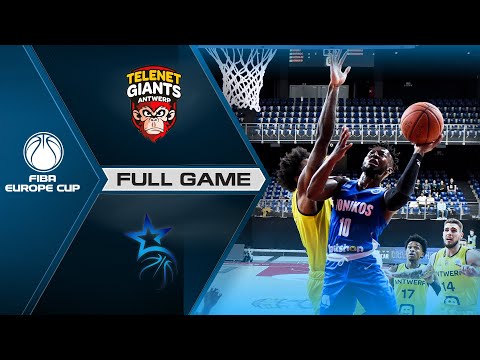 Telenet Giants Antwerp v Ionikos BC | Full Game - FIBA Europe Cup 2021-22