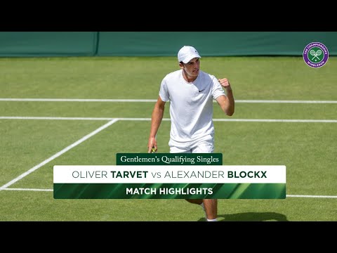 Making your first EVER Grand Slam | Oliver Tarvet vs Alexander Blockx | Highlights | Wimbledon