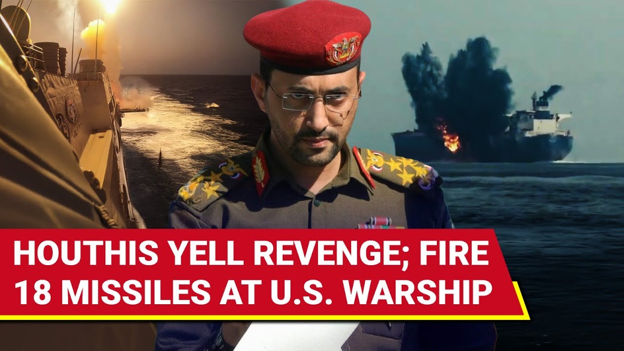 Houthis' CHILLING Revenge: Fire 18 Ballistic Missiles At USS Harry Truman After Yemen Bloodbath