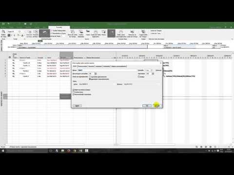 2 2 Aula Como inserir Fase e Tarefa na linha do Tempo Ms Project