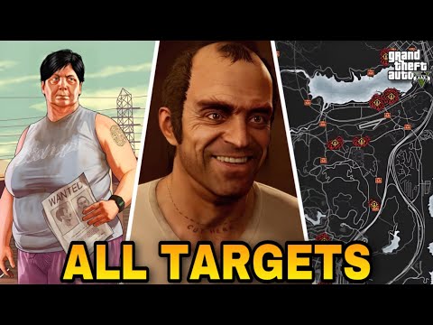 MAUDE MISSIONS GTA 5 | ALL TARGETS AND LOCATIONS + CONVERSATIONS