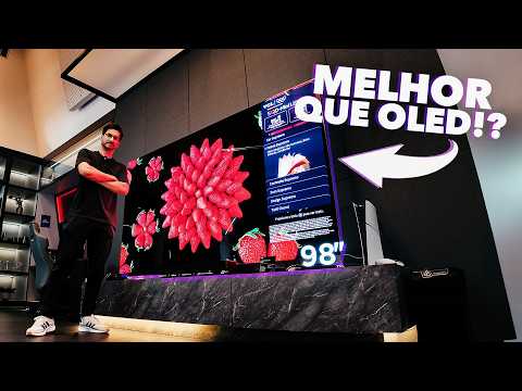 Fui conhecer a Nova TV TCL X11L! A TV que chegou pra bater de frente com a OLED!