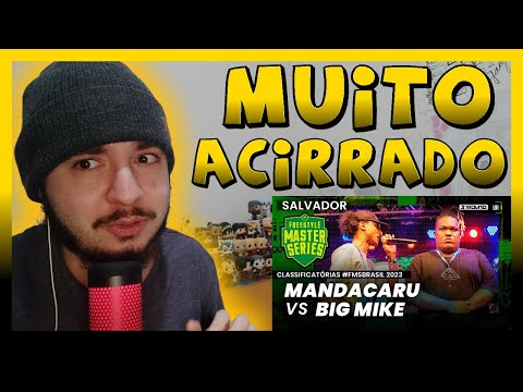 BIG MIKE (SP) x MANDACARU (CE) | FMSBRASIL2023 - Classificatórias | URBAN BR | REACT BAUEB