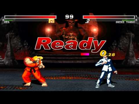 SS MUGEN Arcade Runs - SF2 Ken Masters playthrough - part 1