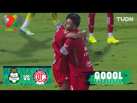 ¡DOBLETE DE ROBERT MORALES! Lluvia de goles | Santos 2-4 Toluca | Liga MX - J2 AP 2025 | TUDN