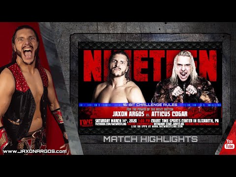 HIGHLIGHTS - JaXon Argos vs Atticus Cogar - IWC Wrestling