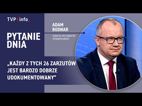 Adam Bodnar: Ziobro będzie najprawdopodobniej szukał schronienia w Budapeszcie | PYTANIE DNIA