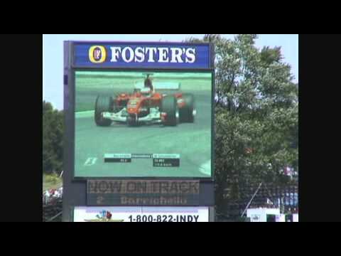 2004 USGP  Indy Quali Rubens Barrichello Lap Record.avi