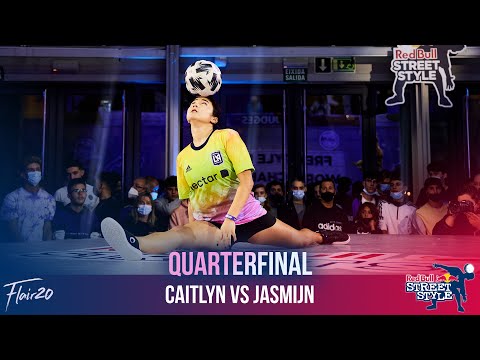 Caitlyn vs Jasmijn - Women's Quarterfinal | Red Bull Street Style 2021 (RBSS 21)