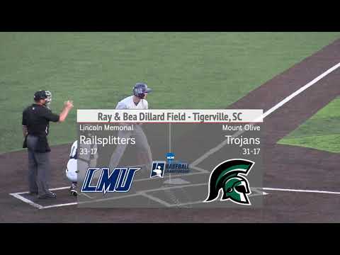NGU Baseball 2019 - Mount Olive vs. Lincoln Memorial