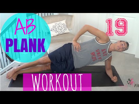 6 Minute Plank Workout w/ Beauty and The Fit - HASfit Planks Exercise - Plank Exercises Routine