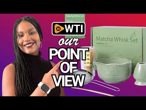 HOTTOR Matcha Whisk Set - WTI product video review