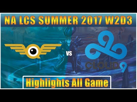 FLY vs C9 || Highlights All Game || NA LCS Summer 2017 || FlyQuest vs Cloud9