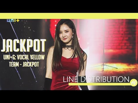 UNI+G: VOCAL YELLOW TEAM (THE UNIT) - Jackpot | Line Distribution