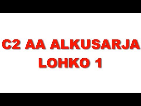 C2 AA alkusarja, lohko 1