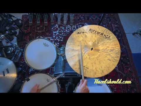 Earlier ISTANBUL Agop Mel Lewis 19” Crash Ride 1722 g Warm With Great Stick Attack! CONTROLLED! image 8