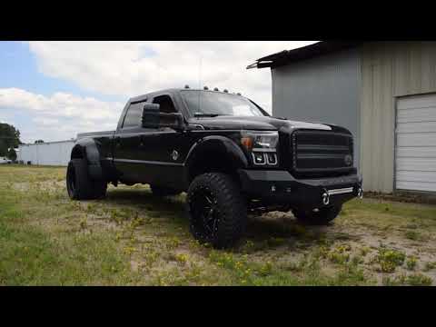 FORD F350 DUALLY on 22x12 Fuel Maverick