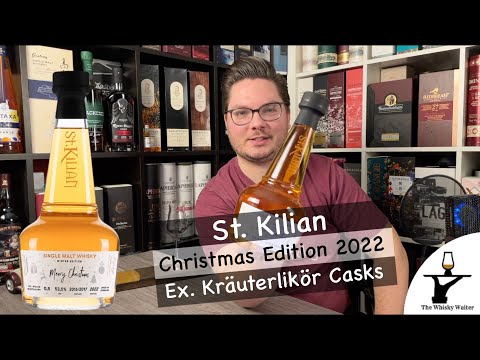 St. Kilian Christmas Edition 2022 Ex. Kräuterlikör Casks Verkostungsvideo #produkttest #stkilian