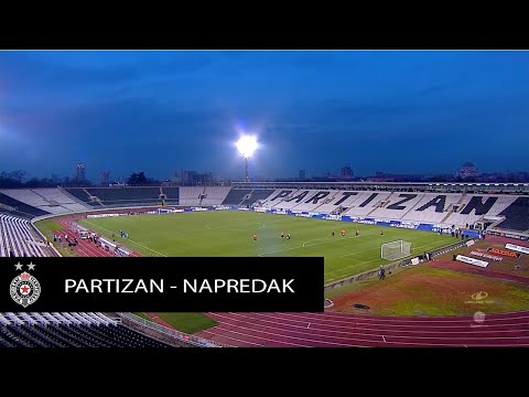 Linglong Tire Super liga 2020/21 - 20.Kolo Partizan – Napredak (2:0) 3:0