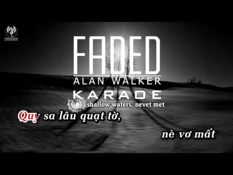 [Karaoke] Faded - Alan Walker (Phiên âm việt) sub