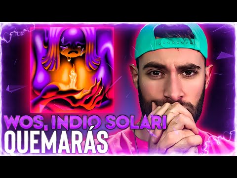 REACCIÓN a WOS ft Indio Solari - QUEMARÁS