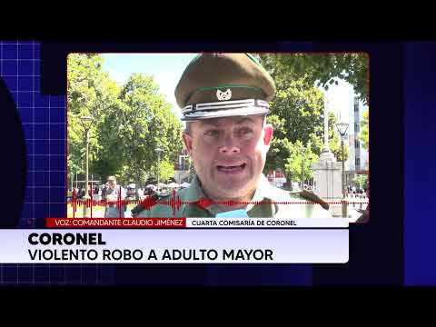 Buscan a sujeto que golpeó a adulto mayor en Coronel para robarle celulares y 17 mil pesos