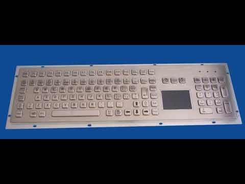 Industrial Grade IP65 Range Stainless Steel Keyboards