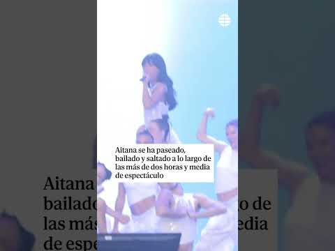 Aitana cierra su gira arropada por más de 100.000 personas en el Estadio Metropolitano de Madrid