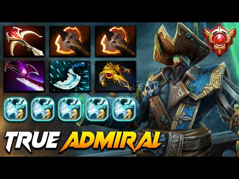 Kunkka Immortal True Admiral - Dota 2 Pro Gameplay [Watch & Learn]