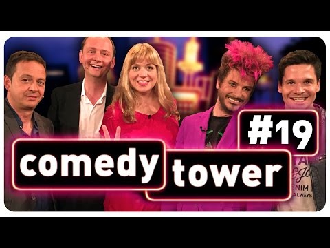 Comedy Tower 19 mit Alain Frei, Kay Ray, Mirja Regensburg und Christoph Reuter